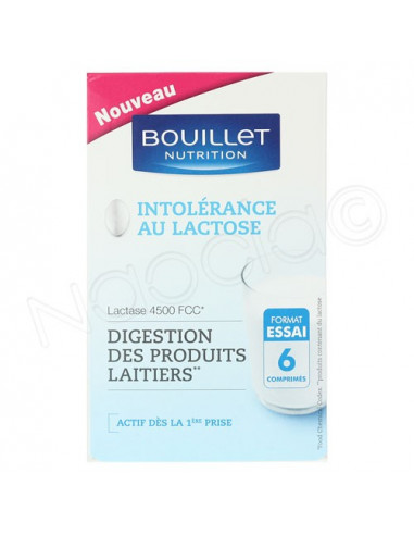 Bouillet Nutrition Intolérance au Lactose Digestion des produits Laitiers