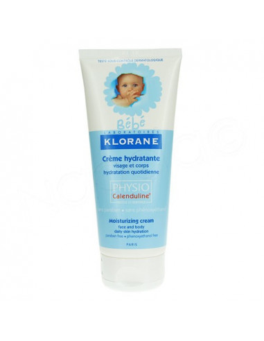 Klorane Bébé Physio Calenduline Crème Hydratante