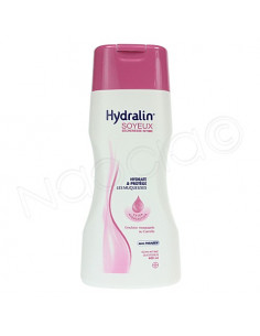 Hydralin Soyeux Spécial Sécheresse Soin intime quotidien. Flacon de 200 ou 400ml