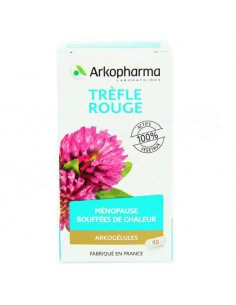 Arkogélules Trèfle Rouge Ménopause. Boite 45 gélules 2