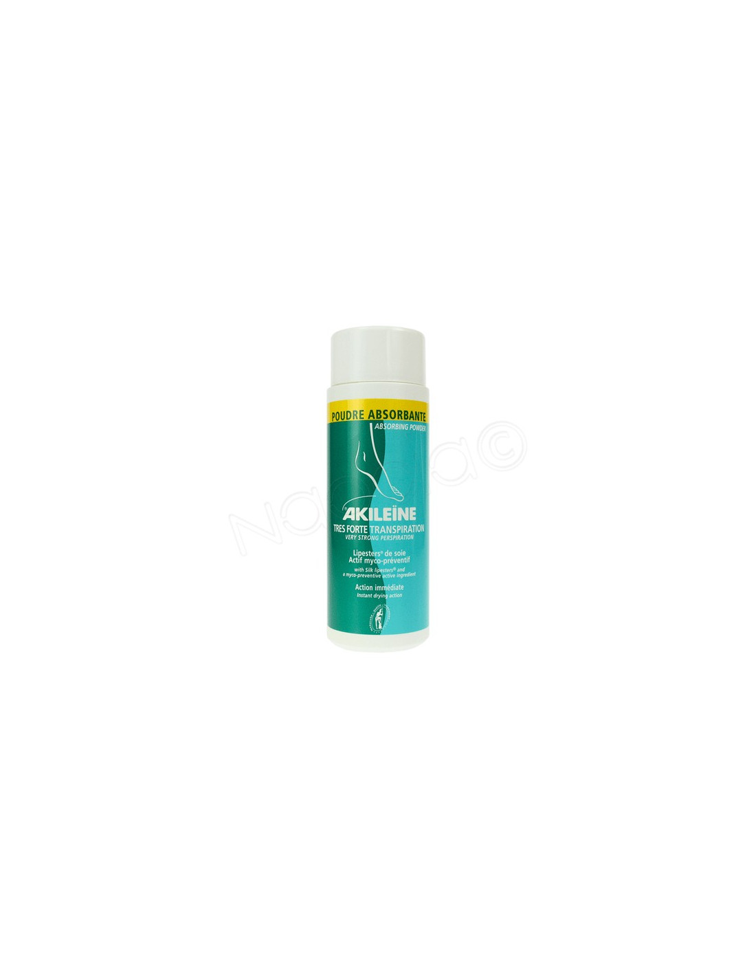 AKILEINE POUDRE ANTI TRANSPIRANTE POUR LES PIEDS 75G