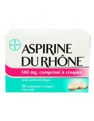 Aspirine du Rhône 500mg