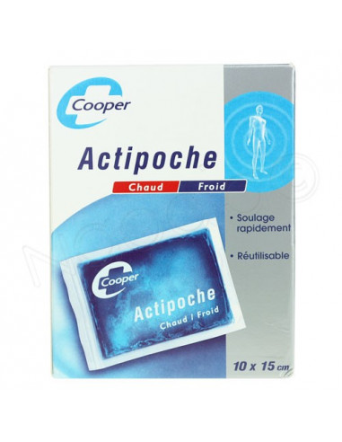 Actipoche Chaud Froid Réutilisable. Poche Plus housse