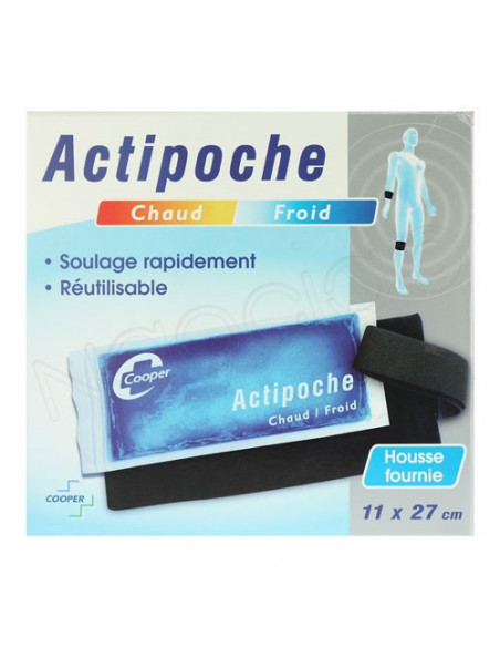 Actipoche Chaud Froid Réutilisable Poche + housse Cooper - 2