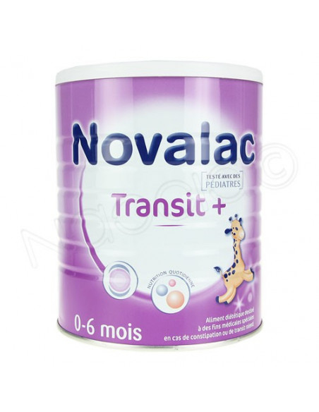 Novalac Transit Plus Aliment lacté. Boite 800g