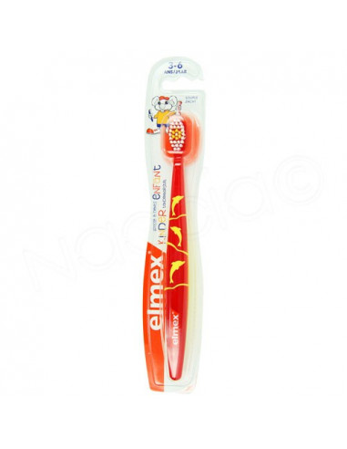 Elmex Brosse à Dents Souple Enfants 3-6 ans