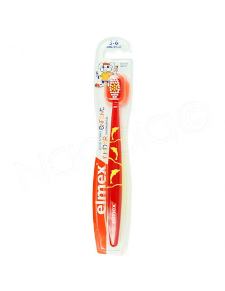 Elmex Brosse à Dents Souple Enfants 3-6 ans