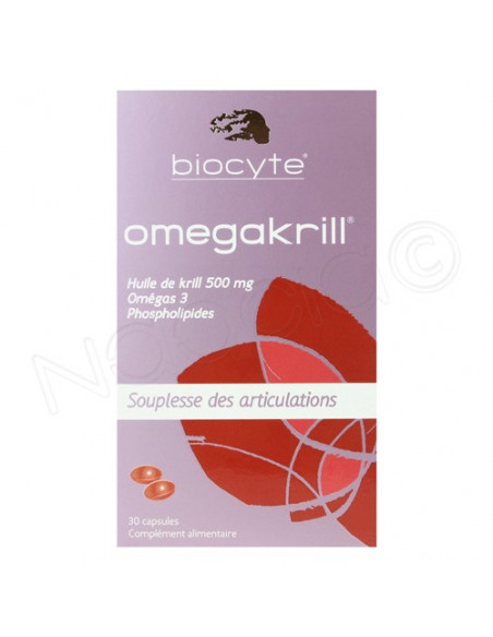 Biocyte Omega Krill 500mg Articulations Biocyte - 2