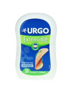 Urgo Extensible Pensements à compresse antiseptique
