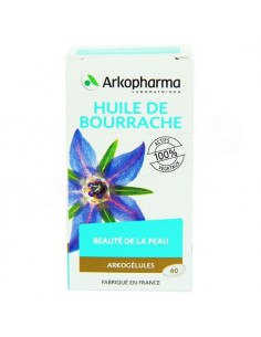 Arkogélules Huile de bourrache Gélule. Flacon de 60 - ACL 4794103 2