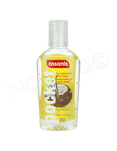 Assanis Pocket Gel Antibactérien Sans Rinçage Mains 80ml  - 2