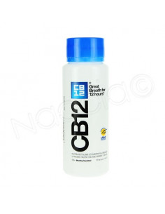 CB12 Bain bouche Actif Haleine Sûre effet 12h. Flacon 250ml