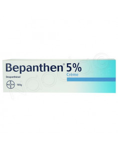 Bepanthen 5 pour cent Dexpanthénol Crème 100g