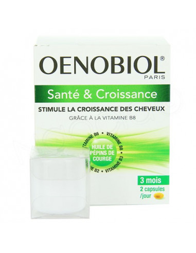 Oenobiol Capillaire Revitalisant Complément Alimentaire. 60 capsules