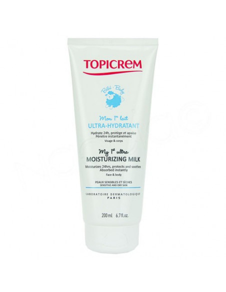 Topicrem Bébé Mon 1er Lait Ultra-Hydratant visage & corps