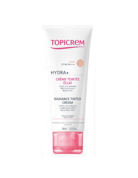 Topicrem HydraPlus Crème Teintée Eclat SPF40. 40ml