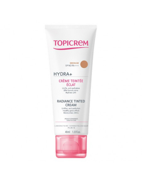 Topicrem Hydra+ Crème Teintée Eclat SPF40 40ml Topicrem - 2