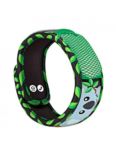 Para'Kito Kids Bracelet Anti-Moustiques Rechargeable Waterproof 3-7 ans Plus 2 Plaquettes