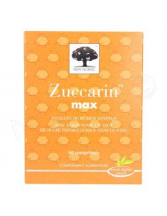 New Nordic Zuccarin Mûrier 60 comprimés - ACL 6087427