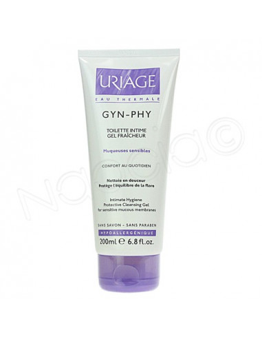 Uriage Gyn-Phy Toilette intime gel fraîcheur. Tube de 200ml - ACL 6147218