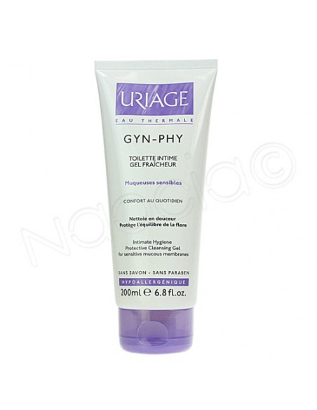 Uriage Gyn-Phy Toilette intime gel fraîcheur. Tube de 200ml - ACL 6147218