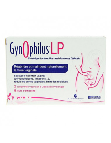 Gynophilus LP Comprimés Vaginaux à Libération Prolongée