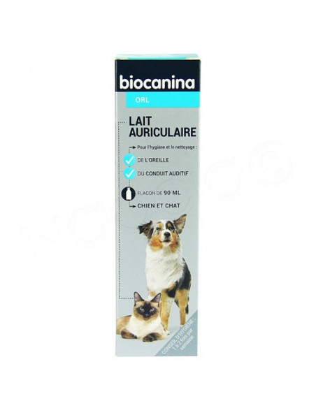 Biocanina Lait Auriculaire chiens et chats Flacon 90ml Biocanina - 2