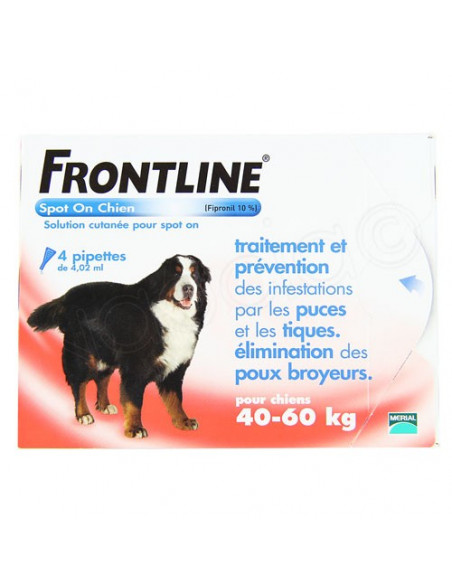 Frontline Antiparasitaire Spot on Chiens et Chats Pipettes  - 4