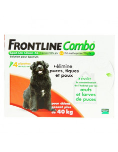 Frontline Combo Antiparasitaire Double Protection. Chiens et Chats 2