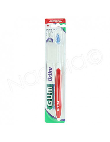 Gum Ortho Brosse à dent souple x1