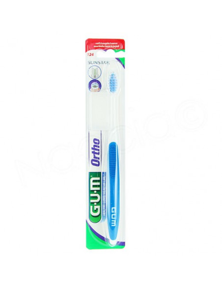 Gum Ortho Brosse à dent souple x1 Sunstar - 4