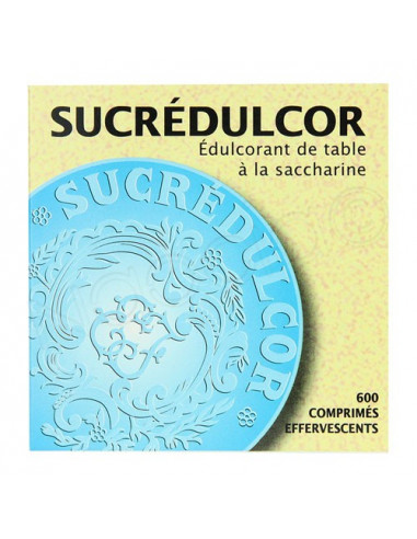 Sucrédulcor Edulcorant de Table à la Saccharine