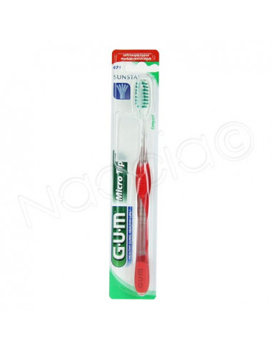 G.U.M Brosse à dents Micro Tip