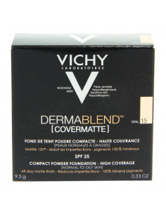 Vichy Dermablend Covermatte Poudre de Teint Compacte. Poudrier 9 2