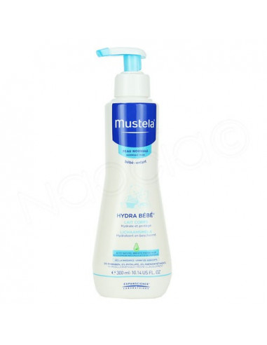 mustela bébé. Lait hydra bébé corps. Flacon pompe de 300ml ACL 7575206