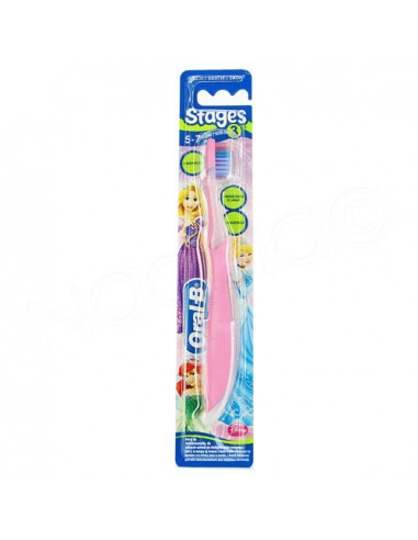 Oral-B Stages 3 Brosse à Dents Souple 5-7 ans Princesse Disney