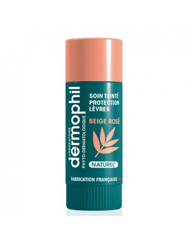 Dermophil Soin Teinté Protection Lèvres Naturel. 4g