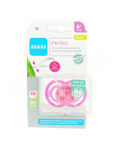 MAM Perfect Sucette Plus6 mois. x1 2