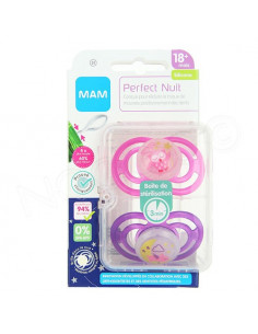MAM Perfect Nuit Sucette 18mPlus. x2 2