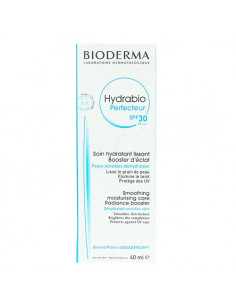 Bioderma Hydrabio Soin hydratant lissant booster d'éclat SPF 30 peaux sensibles déshydratées 40ml 2