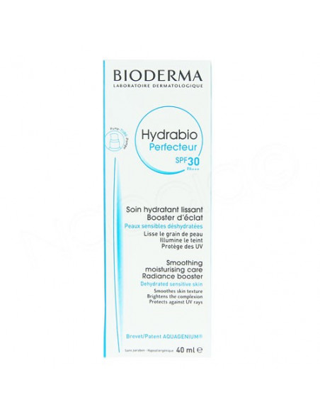 Bioderma Hydrabio Soin hydratant lissant booster d'éclat SPF30 40ml Bioderma - 2