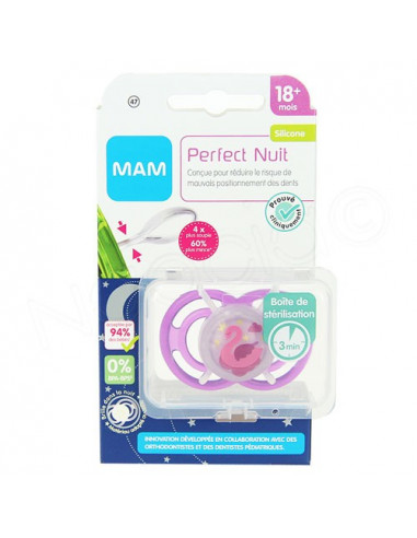 MAM Perfect Nuit 18+ (Couleur non sélectionnable) 2 pc(s) - Redcare  Pharmacie