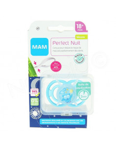 MAM Perfect Nuit Sucette 18mPlus. x1 2