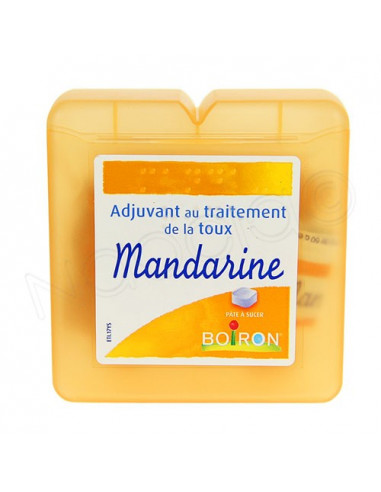 Boiron Mandarine pâte à sucer traitement de la toux Boite 60g