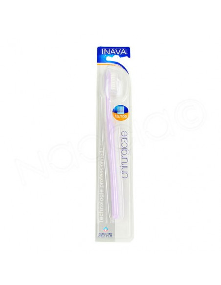 Inava Brosse à dents chirurgicale 15/100 + protection  - 2
