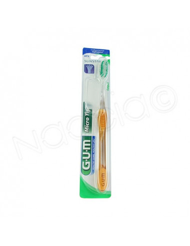 Gum Micro Tip Sunstar 473 Brosse à dent Plus protection