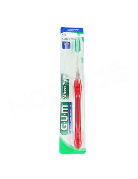 Gum MicroTip Sunstar 473 medium Brosse à dents + protection Sunstar - 3