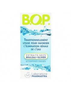 B.O.P Extraits Secs de Bouleau et d'Olivier. comprimés enrobés x60