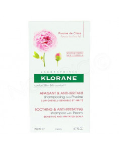Klorane Shampooing à la Pivoine Apaisant & anti-irritant 2
