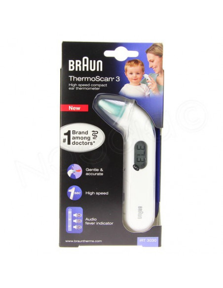 Braun ThermoScan 3 Compact thermomètre auriculaire 1 seconde Braun - 2